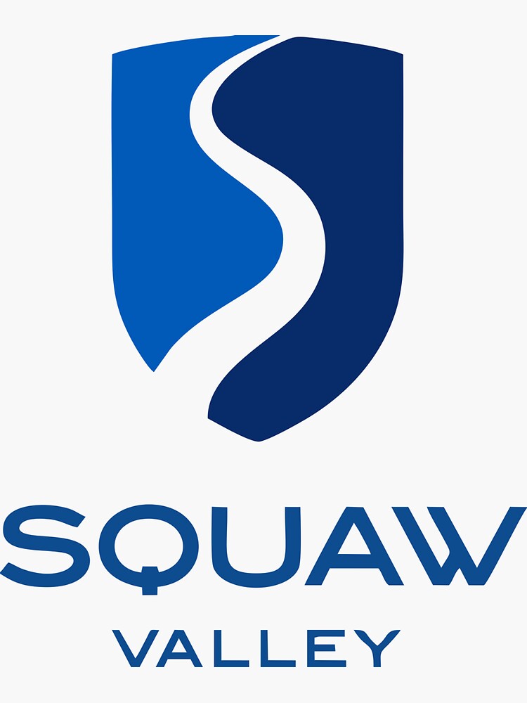 "Squaw Valley logo" Sticker for Sale by RosieTremb501 Redbubble