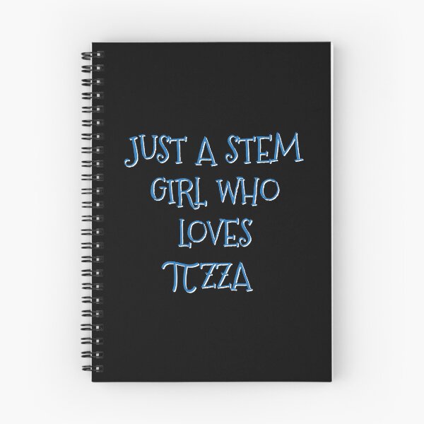 Item preview, Just a STEM Girl who loves Pizza designed and sold by Reshma Rajagopal.