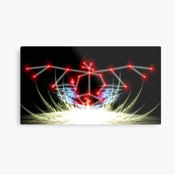 Astral Guardian Emerging Metal Print