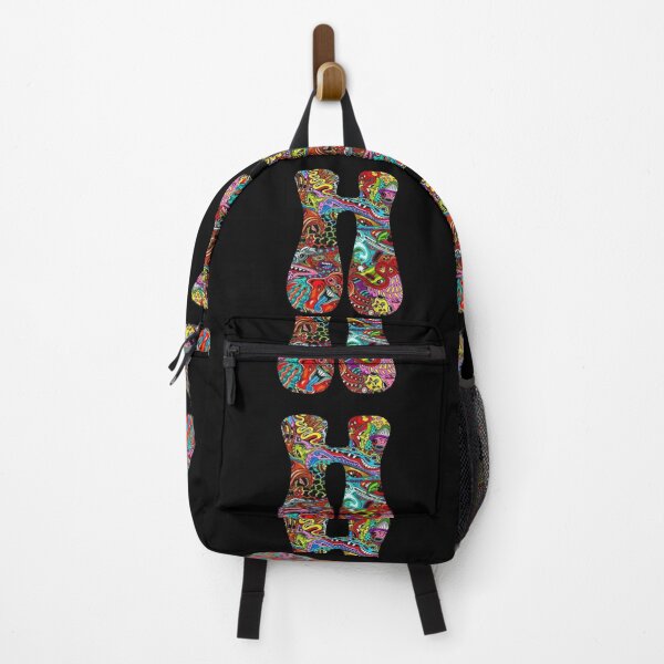 Item preview, Psychedelic Monogram Initial Letter H designed and sold by Lartheviking.