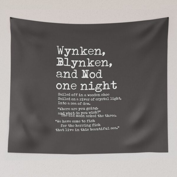 Item preview, Wnken, Blynken and Nod one night designed and sold by Dacdacgirl.