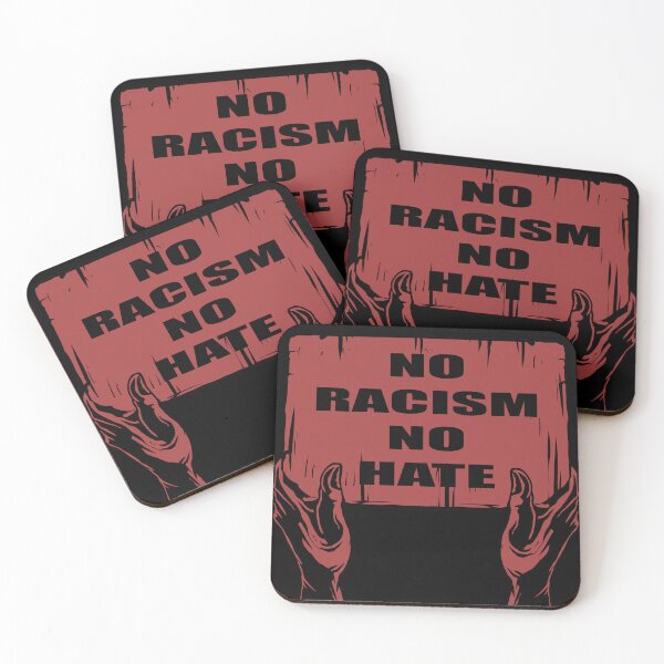 Item preview, No racism no hate designed and sold by Dimensiluar.
