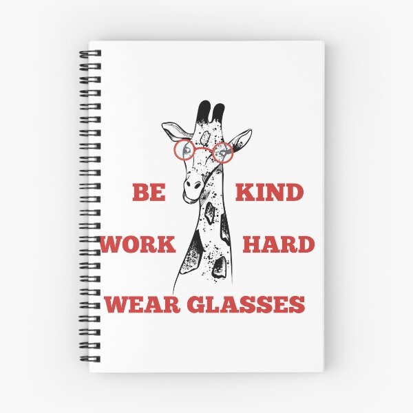 Item preview, Be Kind Work Hard Wear Glasses designed and sold by Davestre Designs.
