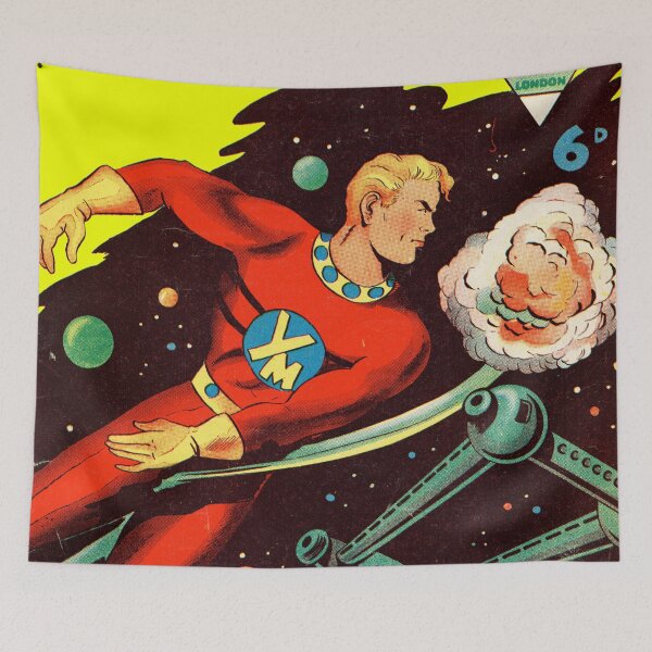 Item preview, Young Marvelman Classic Cover Detail (alternate layout) designed and sold by bnolan.