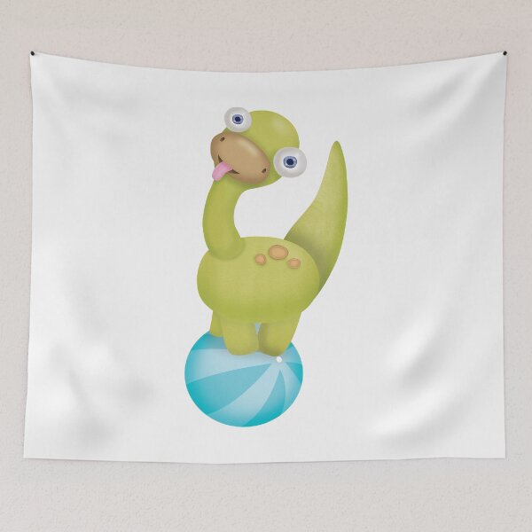 Item preview, Balancing Act Circus Dino Brontosaurus designed and sold by darklanterndsn.