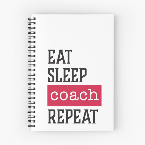 Item preview, Eat Sleep Coach Repeat - Funny Coach Gifts designed and sold by AGDStudio.
