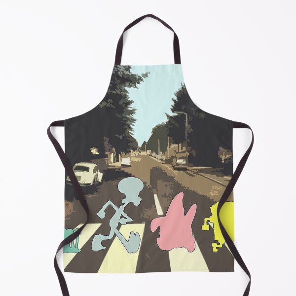 Item preview, Abbey RoadBikini Bottom people art print designed and sold by joriearmstrong.