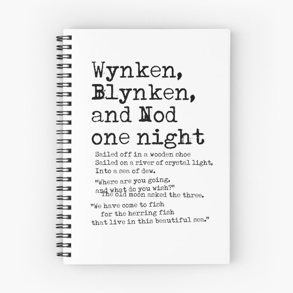 Item preview, Wynken, Blynken and Nod one night designed and sold by Dacdacgirl.