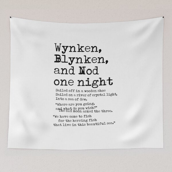Item preview, Wynken, Blynken and Nod one night designed and sold by Dacdacgirl.