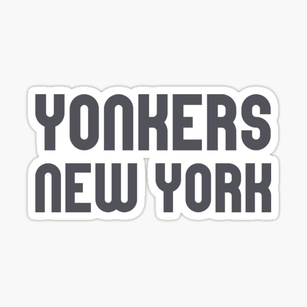 "Yonkers New York New York Cities 6" Sticker for Sale by leafyorb