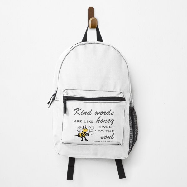 Item preview, Christian Design - Kind Words are like Honey Sweet to the Soul - Proverbs 16 verse 24 designed and sold by simplydesignart.
