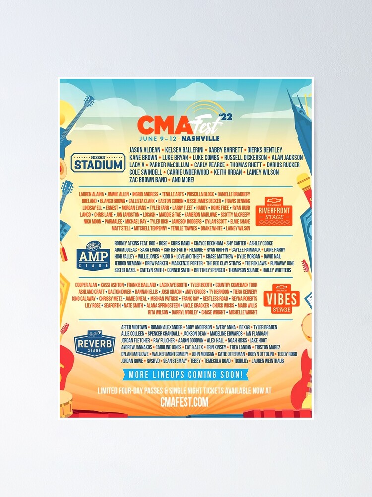 CMA Music Festival 2024 Lineup, Tickets And Dates, 50 OFF