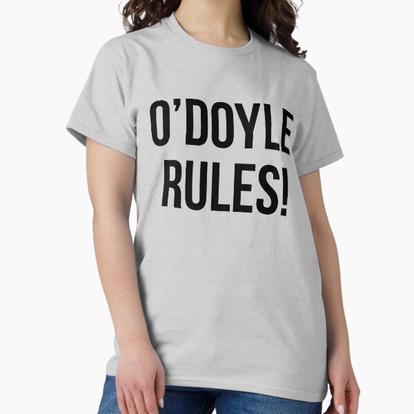 Vista previa del artículo con la obra «¡Las reglas de O'Doyle!», diseñado y vendido por kjanedesigns.