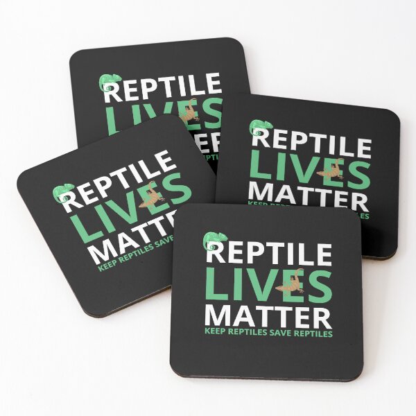 Item preview, REPTILE LIVES MATTER KEEP REPTILES SAVE REPTILES designed and sold by myrosetee.