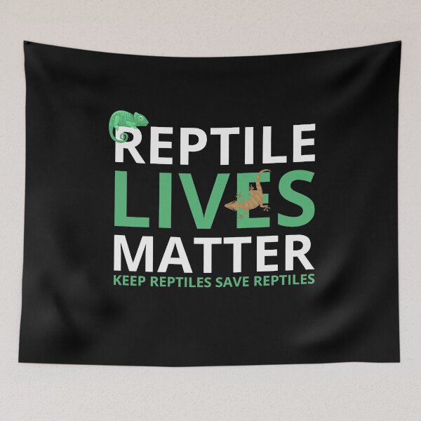 Item preview, REPTILE LIVES MATTER KEEP REPTILES SAVE REPTILES designed and sold by myrosetee.