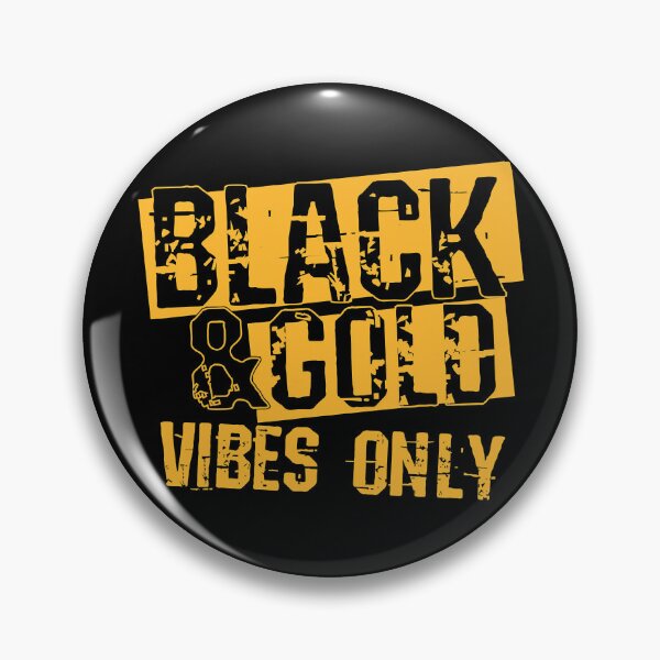 Item preview, Black And Gold Vibes Only Game Day Group For High School Baseball designed and sold by MichelSorour.