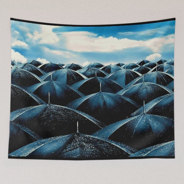 Item preview, umbrellas abstract designed and sold by Maskan.
