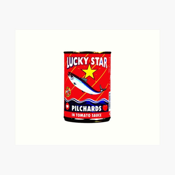 Item preview, Lucky Star Pilchards Pop Art designed and sold by SirenSeventyOne.
