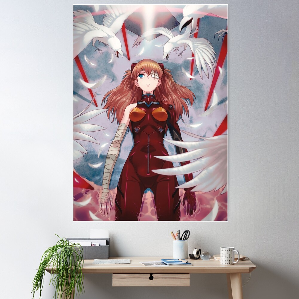 Asuka Langley Soryu Neon Genesis Evangelion Epic Anime