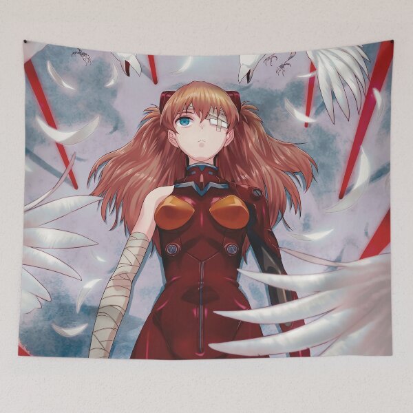 Item preview, Asuka Langley Soryu Neon Genesis Evangelion Epic Anime designed and sold by delfinart.