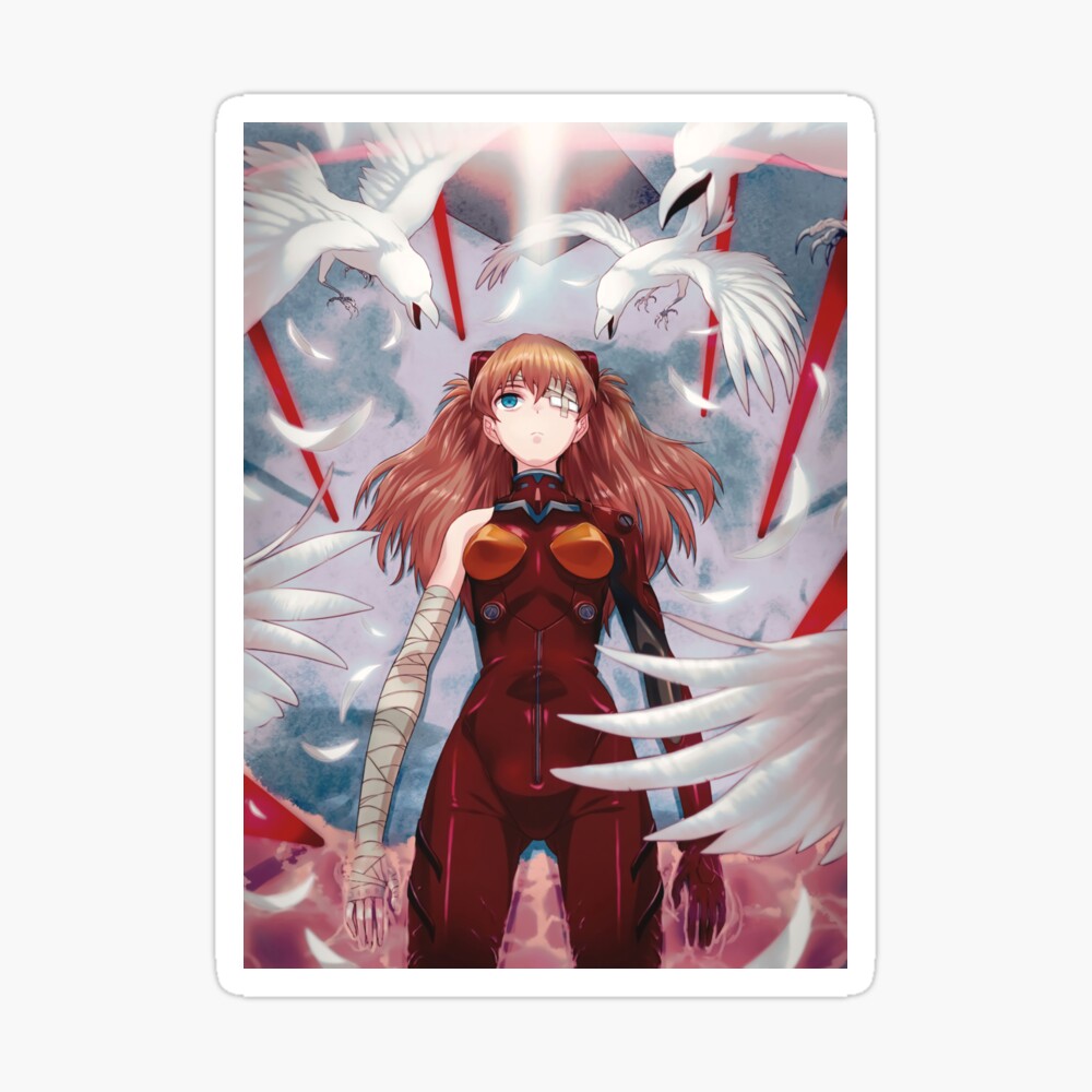 Asuka Langley Soryu Neon Genesis Evangelion Epic Anime