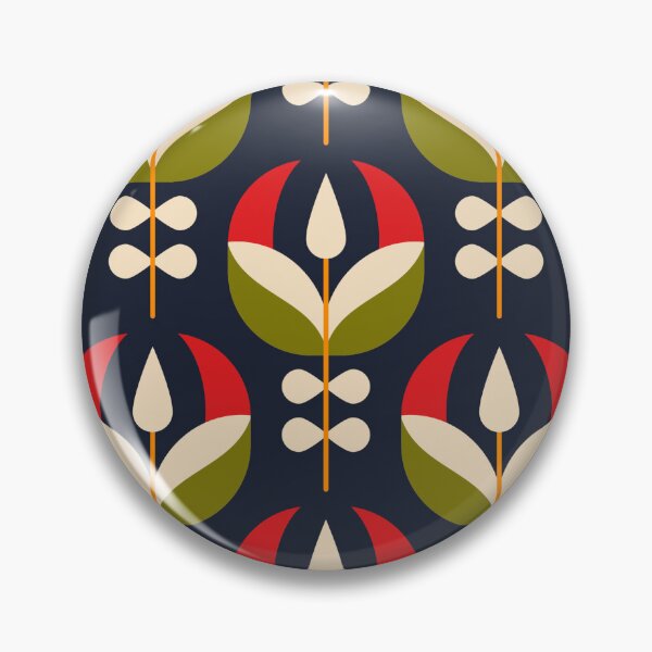 Item preview, 1039 - abstract geometric flowers designed and sold by RouCouCou.