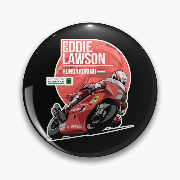 Item preview, Eddie Lawson 1992 Hungaroring designed and sold by MasonRosePrints.