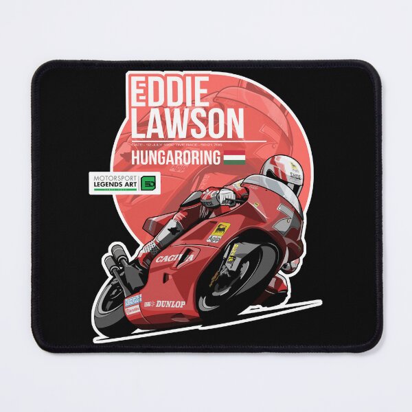 Item preview, Eddie Lawson 1992 Hungaroring designed and sold by MasonRosePrints.