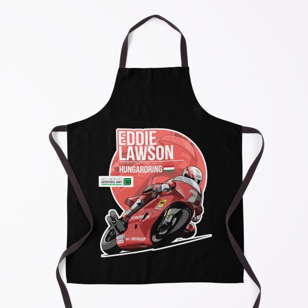 Item preview, Eddie Lawson 1992 Hungaroring designed and sold by MasonRosePrints.