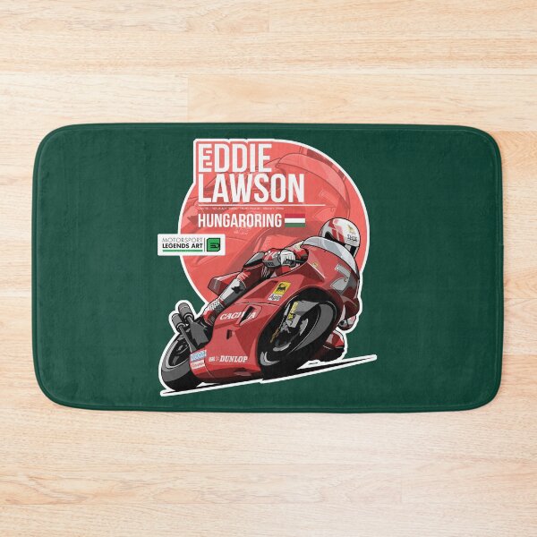Item preview, Eddie Lawson 1992 Hungaroring designed and sold by MasonRosePrints.