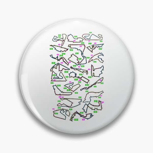 Item preview, F1 2022 Race Tracks designed and sold by MasonRosePrints.