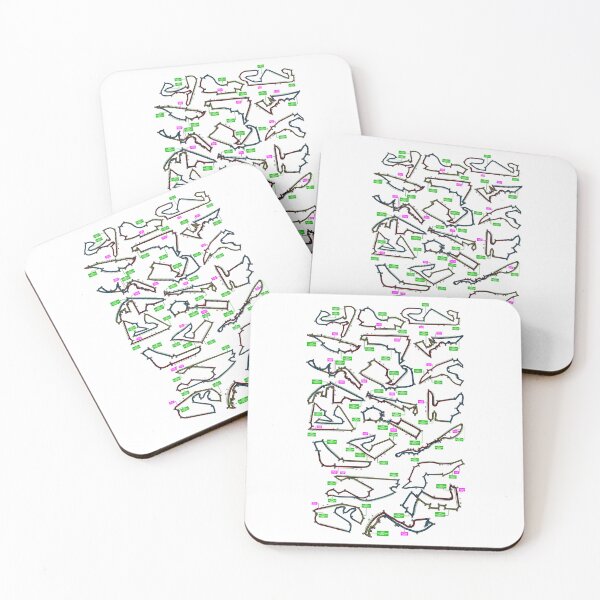 Item preview, F1 2022 Race Tracks designed and sold by MasonRosePrints.