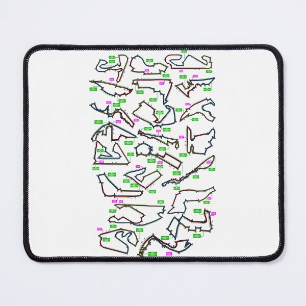 Item preview, F1 2022 Race Tracks designed and sold by MasonRosePrints.