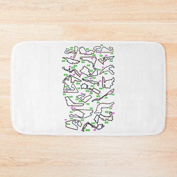 Item preview, F1 2022 Race Tracks designed and sold by MasonRosePrints.
