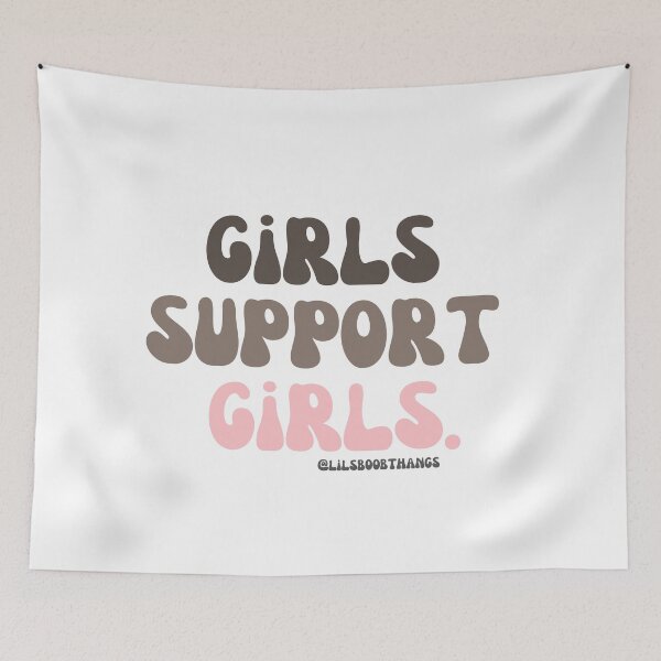 Item preview, Girls support girls. | @lilsboobthangs designed and sold by lilsboobthangs.
