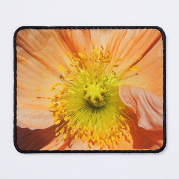 Item preview, Peach Poppy Closeup designed and sold by Marilyn Harris.