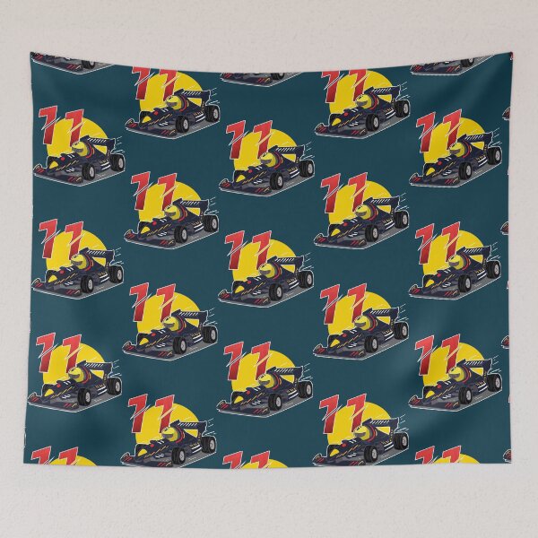 Item preview, F1 racing illustration - Checo designed and sold by MasonRosePrints.