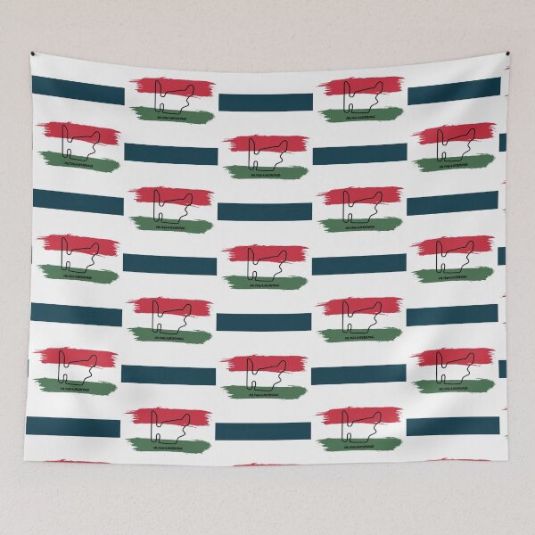 Item preview, Formula 1 Hungaroring designed and sold by MasonRosePrints.