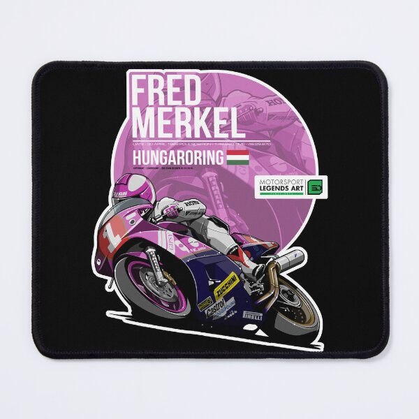 Item preview, Fred Merkel - 1989 Hungaroring designed and sold by MasonRosePrints.