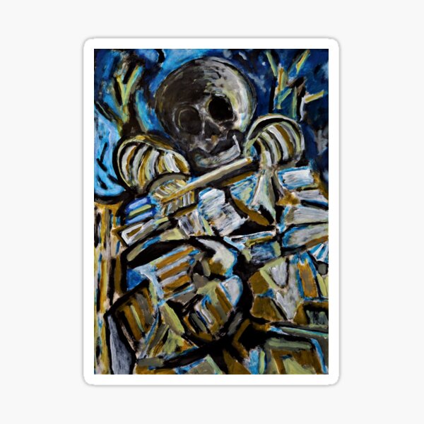 Freiburger Friedhof Sticker