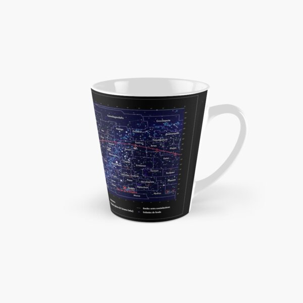 *ESPAÑOL* Mapa de constelaciones portátil Taza cónica