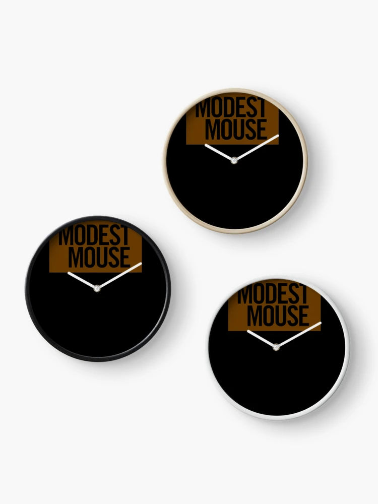 Thumbnail 3 of 4, Clock, Modest Mouse logo designed and sold by RolandHebert78.