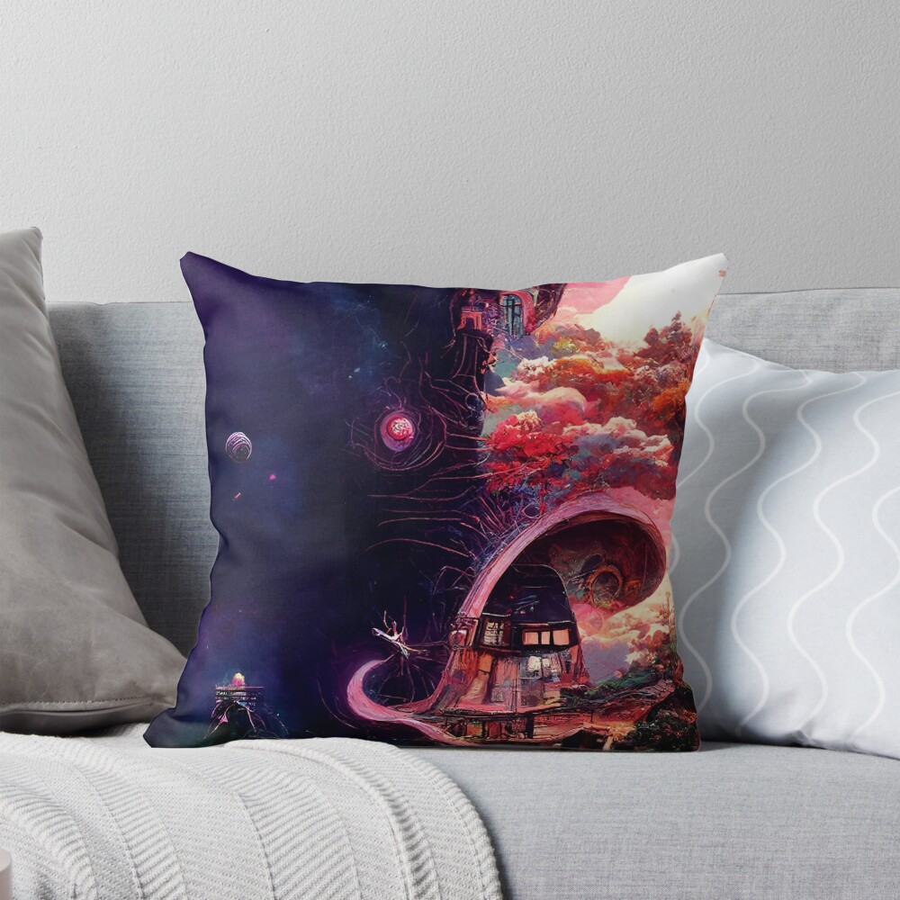Item preview, Throw Pillow designed and sold by Taha023.