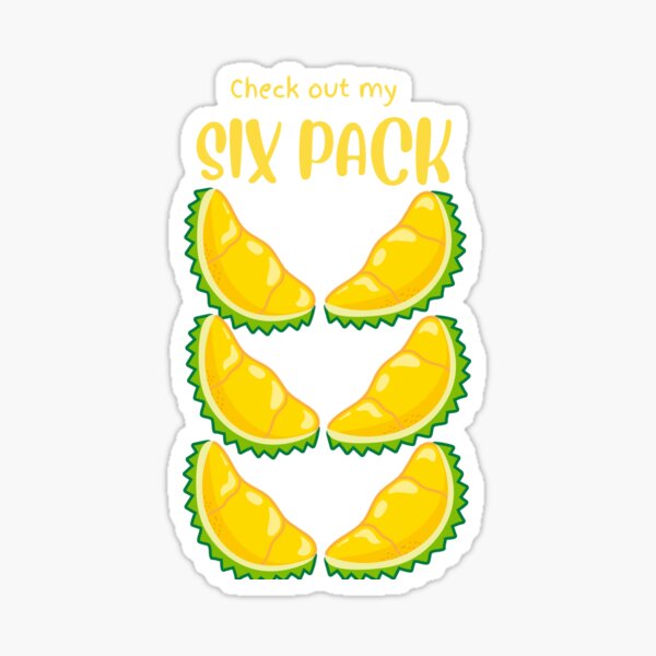 Check Out My Six Pack Sticker For Sale By Deewadesign Redbubble 