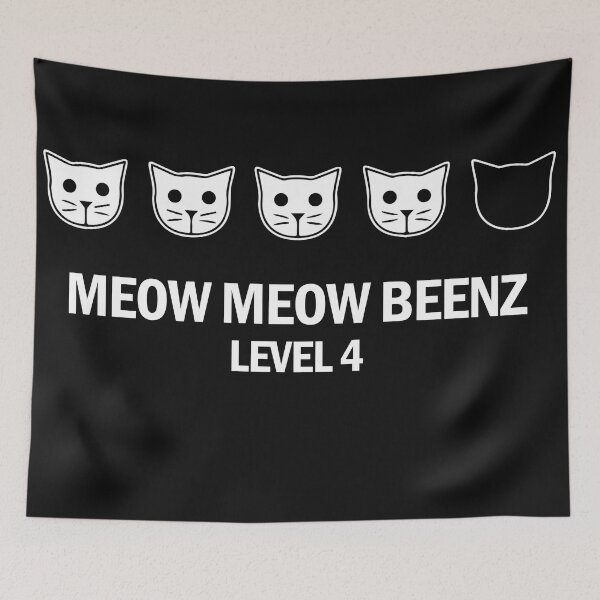 Artikelvorschau, Kopie von Meow Meow Beenz Level 4 entworfen und verkauft von teesvira.
