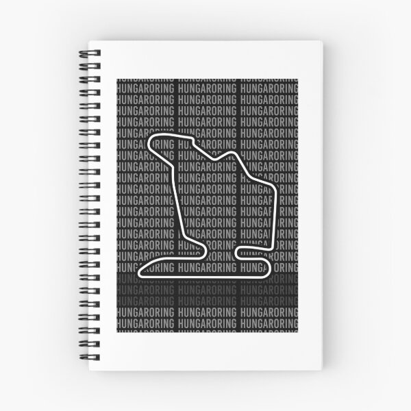 Item preview, Hungaroring - F1 Circuit - Black and White designed and sold by MasonRosePrints.