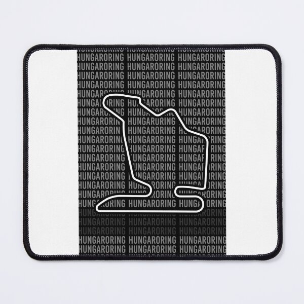 Item preview, Hungaroring - F1 Circuit - Black and White designed and sold by MasonRosePrints.