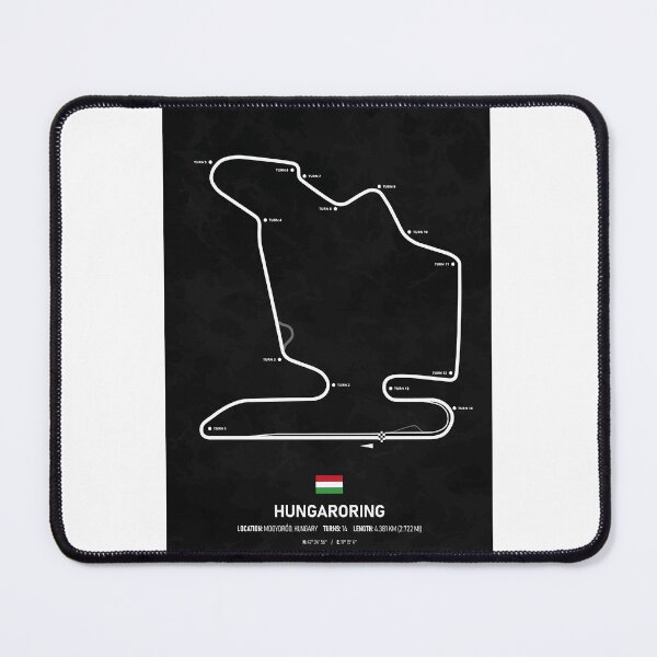 Item preview, Hungaroring Circuit  designed and sold by MasonRosePrints.