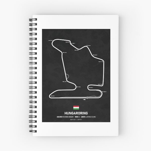 Item preview, Hungaroring Circuit  designed and sold by MasonRosePrints.