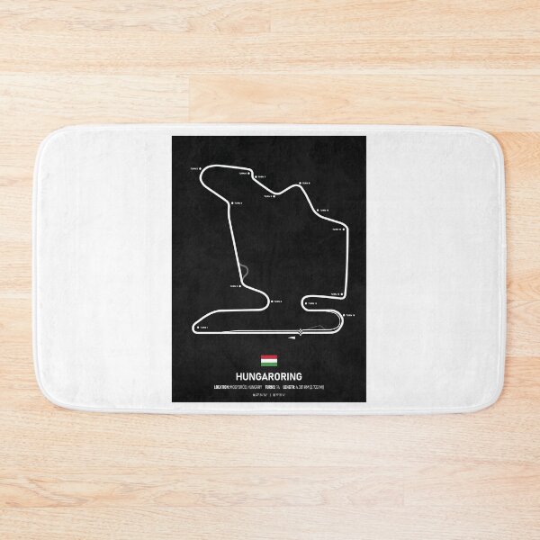 Item preview, Hungaroring Circuit  designed and sold by MasonRosePrints.